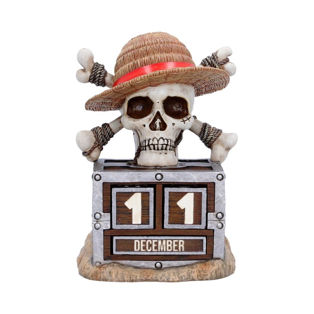 Nemesis Now One Piece - Luffy Jolly Roger Perpetual Calendar Beeld/figuur - Multicolours